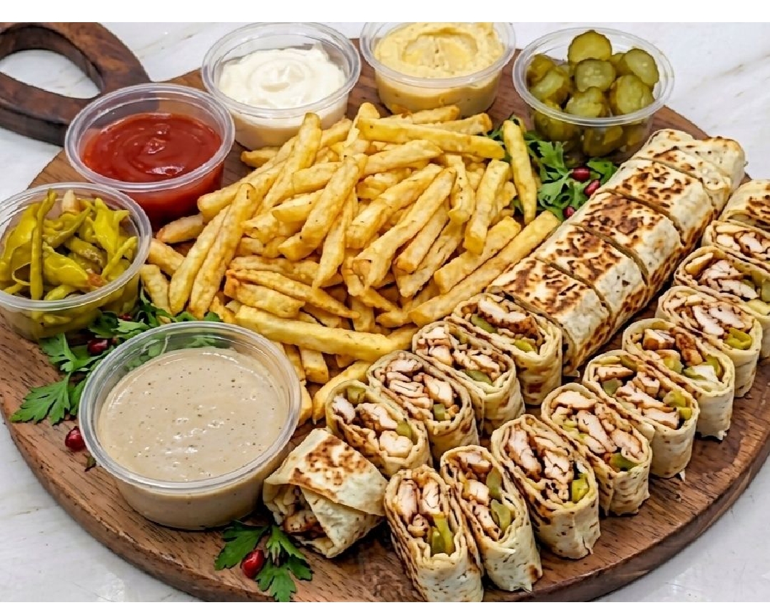 صحن شاورما مكسيكي حار